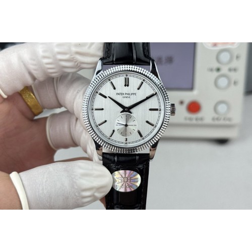 Patek Philippe Calatrava 6119 SS SDF Best Edtion White Dial CH30-255PS(Gain Weight)