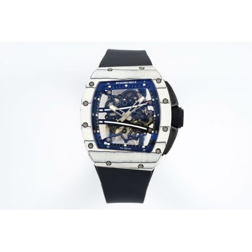 Richard Mille RF Custom Made RM061 White NTPT with Free Sprung Titanium RMUL2 Super Clone