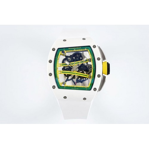 Richard Mille RF Custom Made RM061 White Ceramic with Free Sprung Titanium RMUL2 Super Clone