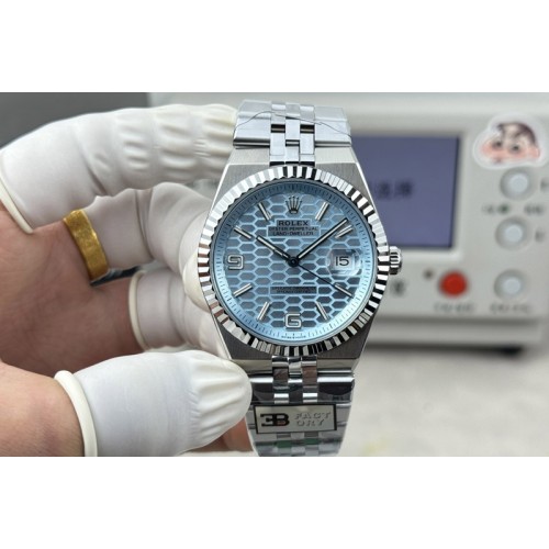 Rolex Land Dweller 127336 Gain Weight SS B Factory Ice Blue Dial On SS Bracelet A7135(164g) Rolex Land Dweller 127336 Gain Weight SS B Factory Ice Blue Dial On SS Bracelet A7135(164g)