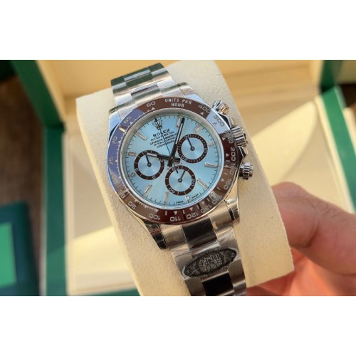 Rolex Daytona 126506 C1 1:1 Best Edition Ice Blue Dial T Diamond Marker on Bracelet DD4131 Rolex Daytona 126506 C1 1:1 Best Edition Ice Blue Dial T Diamond Marker on Bracelet DD4131