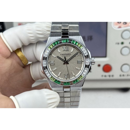 Chopard AlpineEagle 41MM SS Diamond Bezel on Chopard 01.01-c Chopard AlpineEagle 41MM SS Diamond Bezel on Chopard 01.01-c