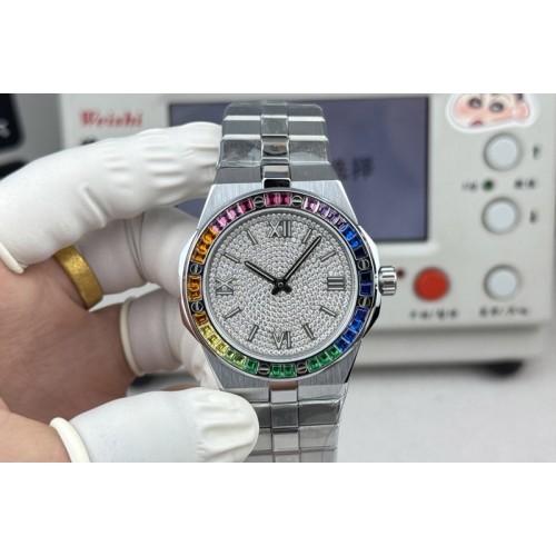 Chopard AlpineEagle 41MM SS Diamond Bezel and Dial on Chopard 01.01-c Chopard AlpineEagle 41MM SS Diamond Bezel and Dial on Chopard 01.01-c