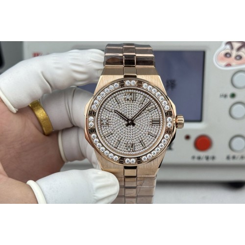 Chopard AlpineEagle 41MM RG Diamond Bezel and Dial on Chopard 01.01-c Chopard AlpineEagle 41MM RG Diamond Bezel and Dial on Chopard 01.01-c