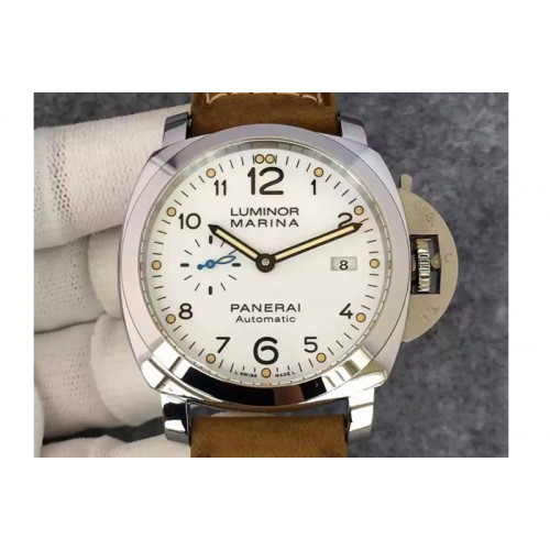 Panerai Pam 1499S 1950 3 days Auto SS/LE White P9010