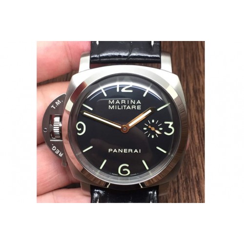 Panerai PAM 217 H ZF 1:1 Best Edition Superlumed Dial on Black Leather Strap A6497 with Y-Incabloc Panerai PAM 217 H ZF 1:1 Best Edition Superlumed Dial on Black Leather Strap A6497 with Y-Incabloc