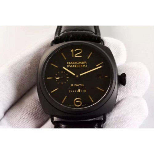 Panerai Ceramic "Radiomir 8 Days" PAM 384 Real Power reserve P2002