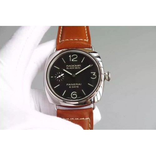Panerai Panerai PAM 609 R Radiomir V6F 1:1 Best Edition on Brown Leather Strap P5000 Panerai Panerai PAM 609 R Radiomir V6F 1:1 Best Edition on Brown Leather Strap P5000
