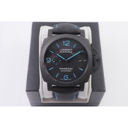 Panerai PAM1661 Carbotech VSF 1:1 Best Edition on Black Kevlar Composite Strap P.9010 Clone