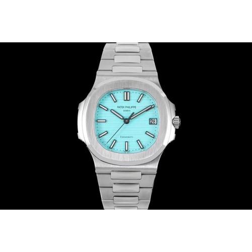 Patek Philippe Nautilus 5711 Tiffany GRF 1:1 Best Edition Tiffany Blue Dial on SS Bracelet 324CS