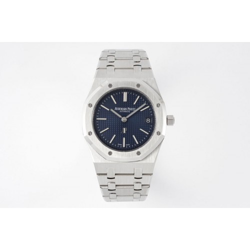 Audemars Piguet Royal Oak 39mm 16202 "50th Anniversary" SS ZF 1:1 Best Edition Blue Textured Dial on SS Bracelet A7121