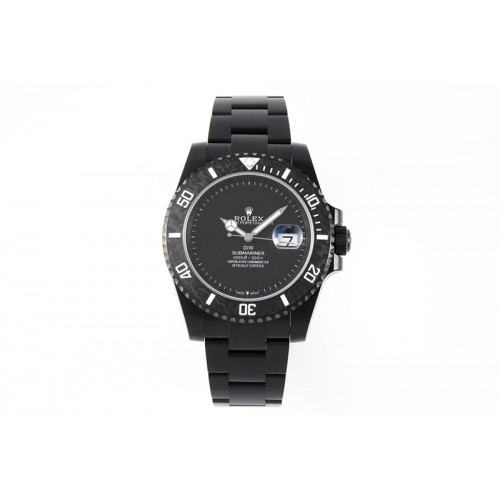 Rolex Submariner DIW DLC VSF 1:1 Best Edition Black Dial on DLC Bracelet VS3135