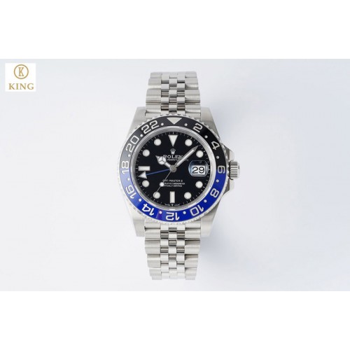 Rolex GMT Master II 126710 BLNR 904L SS KING Factory 1:1 Best Edition on Jubilee Bracelet K3285 CHS
