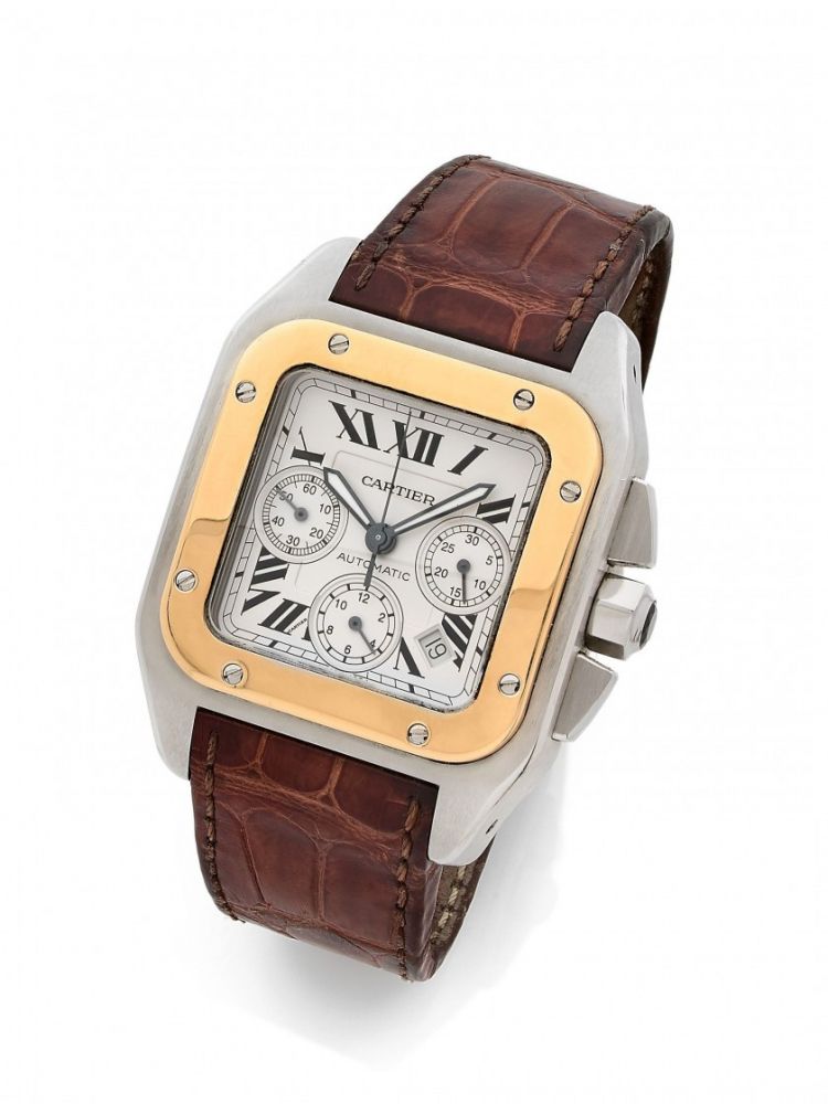 CARTIER,Santos 100, ref. 2740, n° 844957CE