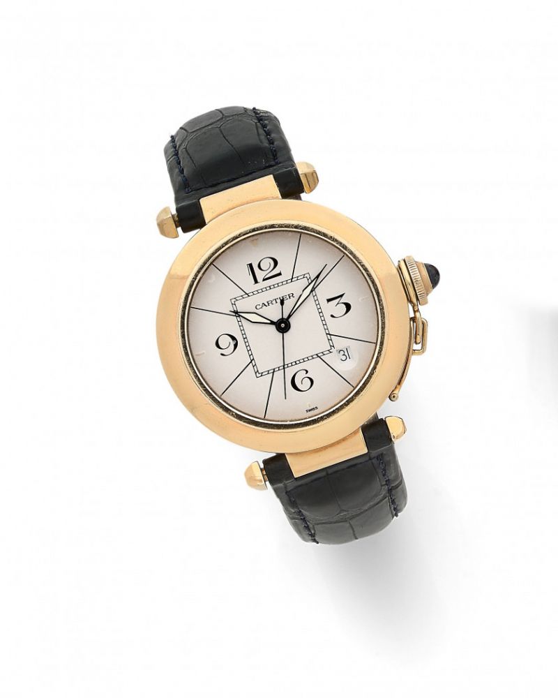 CARTIER,Pasha, ref. 1989 / 2005, n° 820901