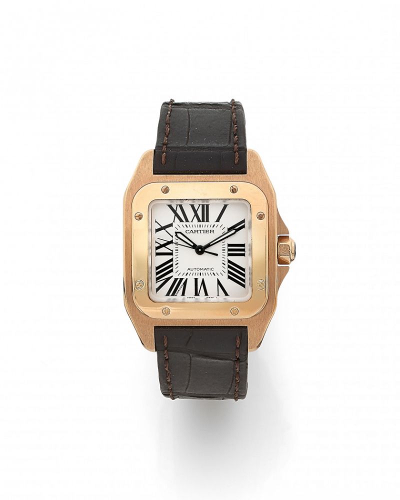 CARTIER,Santos Medium, ref. 2879, n° 328220CE