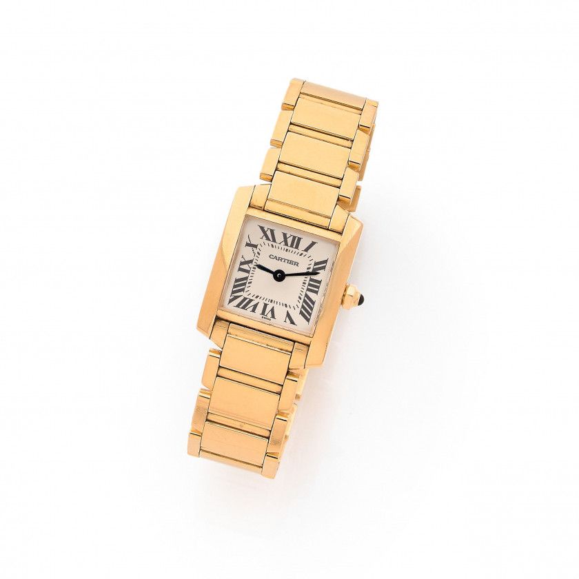 CARTIER,Tank Française, ref. 1820, n° CC326708