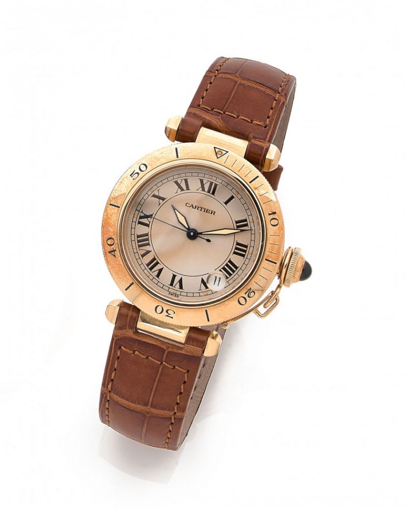 CARTIER,Pasha, ref. 1035, n° CC155753