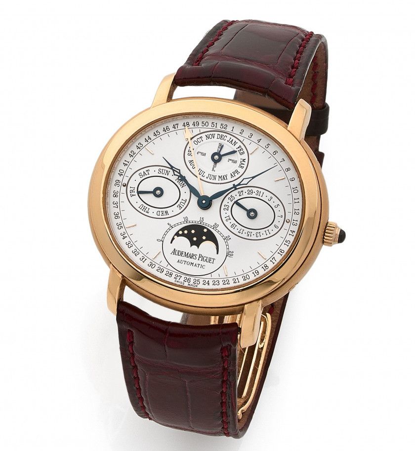 AUDEMARS PIGUET Millenary, quantième perpétuel, n° 078 et E 58 418,Vers 2000