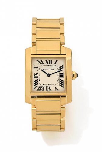 CARTIER Tank Française, ref. 1821, n° CC773088