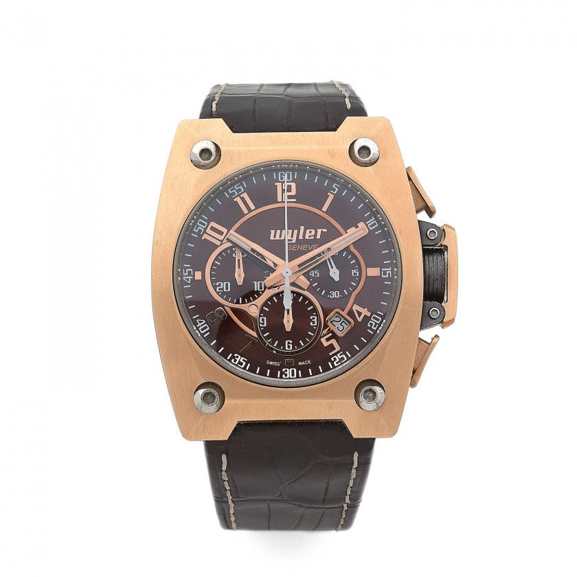 WYLER CHRONOGRAPHE INCAFLEX, SÉRIE LIMITÉE,À 3999 EXEMPLAIRES