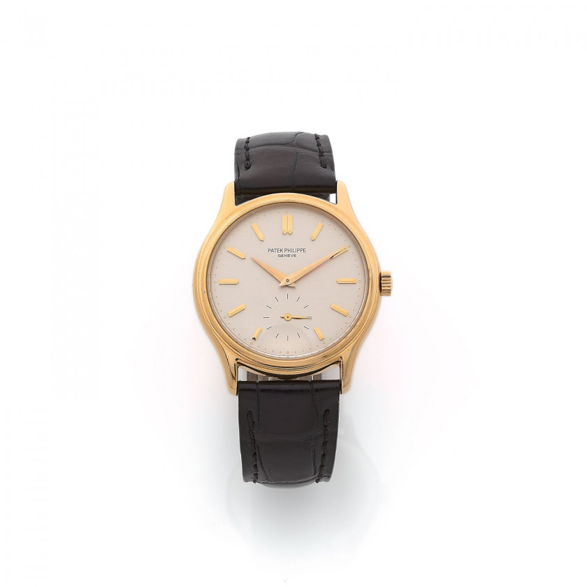 PATEK PHILIPPE Calatrava, réf. 3923, n° 2880120 et 1821191,Vers 1990