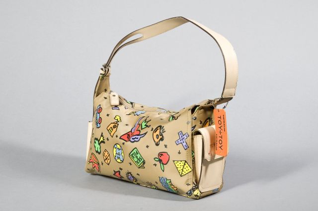 Toy + Toy CASTELBAJAC SAC en toile de nylon imprim