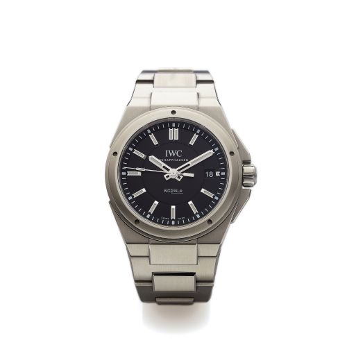 IWC REF. 3227 INGENIEUR AUTOMATIC STEEL. International Watch Co., Schaffhausen, Ingenieur Automatic. case No. 3885579, Ref. 3227. Made circa 2008.. Fine, tonneau-shaped, center seconds, self-winding, water. resistant, anti-magnetic, stainless steel wristw