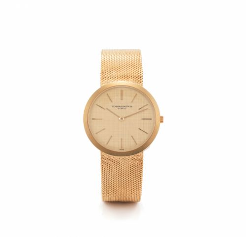 VACHERON CONSTANTIN REF. 6352 YELLOW GOLD. Vacheron Constantin, Genève, No. 633217, case No. 428371. Ref. 6352. Made circa 1970s.. Fine and elegant, flat, manual-winding, 18K yellow gold. wristwatch with an 18K yellow gold Vacheron Constantin. integra