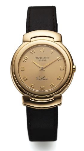 ROLEX REF. 6622 CELLINI YELLOW GOLD.Rolex, Genève, Cellini, case No. E655084, Ref. 6622..Made in 1990..Fine and elegant, 18K yellow gold quartz wristwatch.