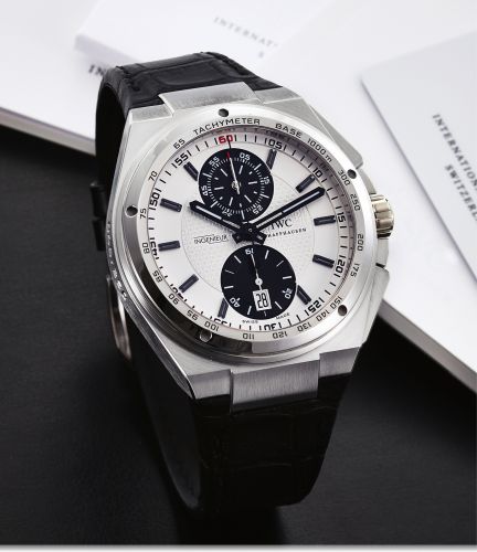 IWC REF. 378403 BIG INGENIEUR CHRONOGRAPH PLATINUM.International Watch Co., Schaffhausen, Big Ingenieur Chronograph, No. 3002751, case No. 3390721.limited No. 049/250, Ref. IW378403, made in a limited edition of 250 examples. Made circa 2000s..Very fine, 