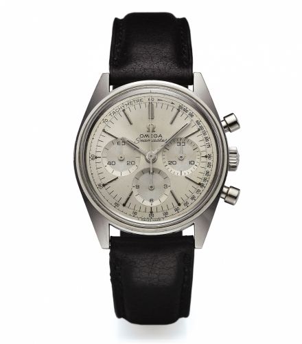 OMEGA REF. 145.018 SEAMASTER CHRONOGRAPH STEEL.Omega, Seamaster, No. 27327312, Ref. 145.016-68. Made circa 1970..Fine and rare, water-resistant, stainless steel wristwatch with round.button chronograph, registers and tachometer.