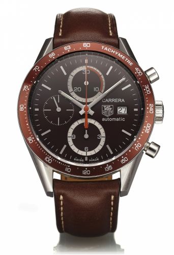 TAG HEUER REF. CV2013 CARRERA STEEL.Tag Heuer, Carrera, Automatic, case No. LE 1680, Ref. CV2013..Made in the 2000's..Fine, water resistant, self-winding, stainless steel wristwatch with round button chronograph, registers, date, tachometer.with a stainle
