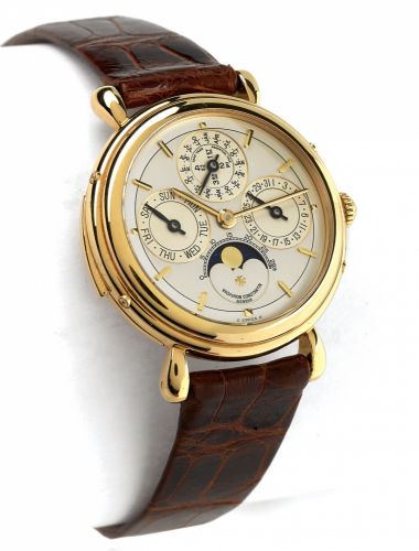 VACHERON CONSTANTIN REF. 30020, THE PATRIMONY.MODEL YELLOW GOLD MINUTE REPEATER PERPETUAL CALENDAR.Vacheron Constantin, Genève, Minute Repeater, Perpetual Calendar, movement No. 812590.case No. 634539, Ref. 30020. Made circa 2000..Extremely fine and impor