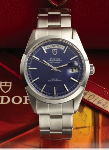 TUDOR REF. 7017 DATE DAY STEEL.Tudor, Oyster Prince, Date-Day, Rotor, Self-Winding, case No..690162, Ref. 7017/0, case made by Rolex, Geneva. Made in the.1970's..Fine, center seconds, self-winding, water-resistant, stainless steel.wristwatch with day and 