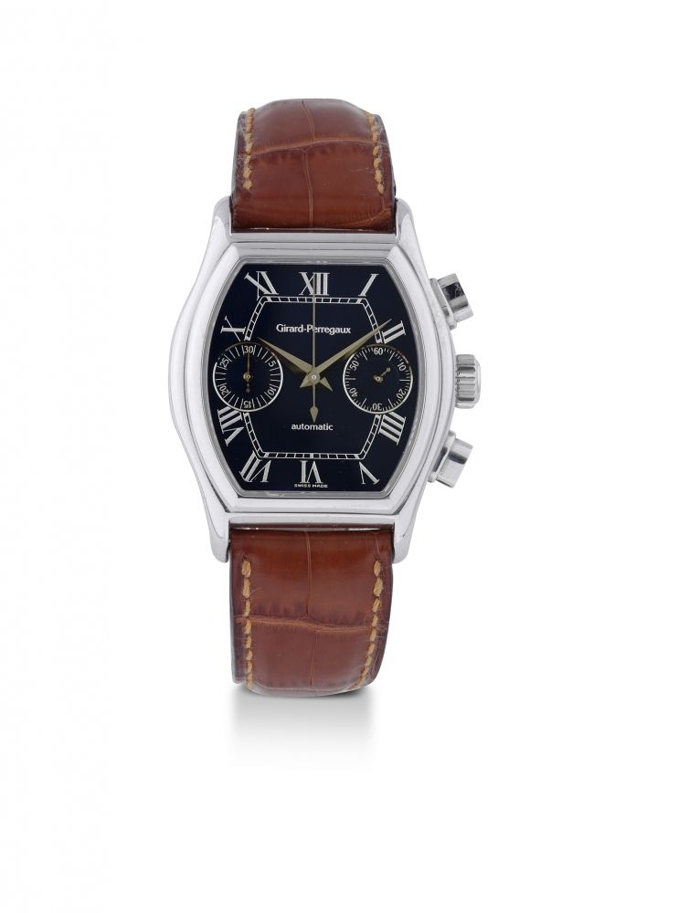GIRARD PERREGAUX RICHEVILLE CHRONOGRAPH STEEL