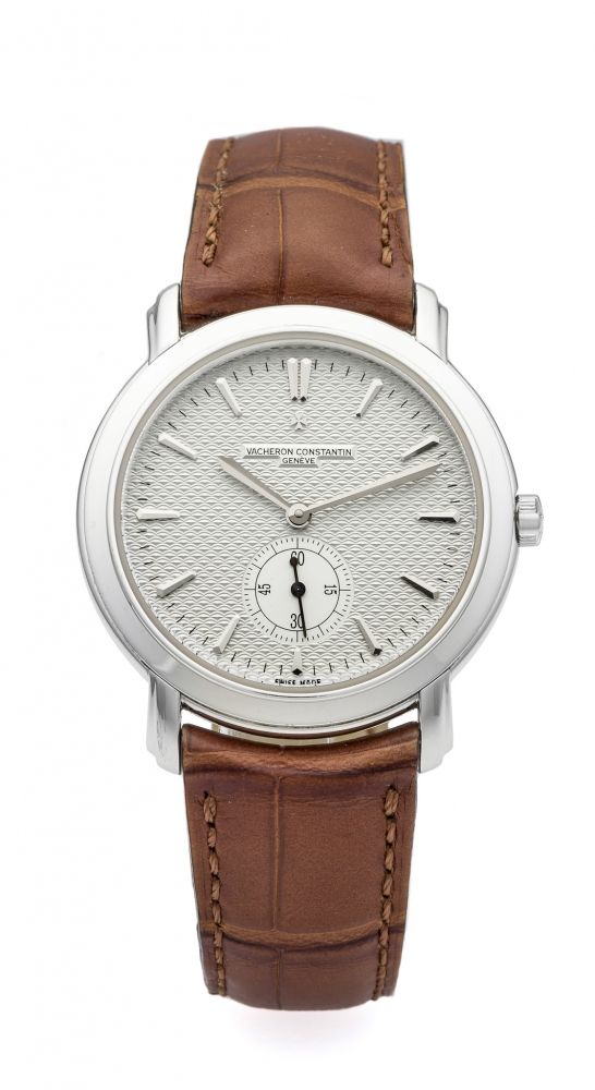 VACHERON CONSTANTIN MALTE GRANDE CLASSIQUE REF. 81000 WHITE GOLD Very fine, manual-winding, 18K white gold wristwatch.