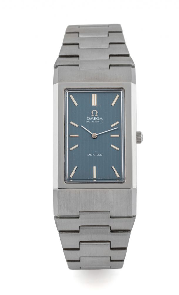 OMEGA, DEVILLE, AUTOMATIC, STEEL, NEW OLD STOCK