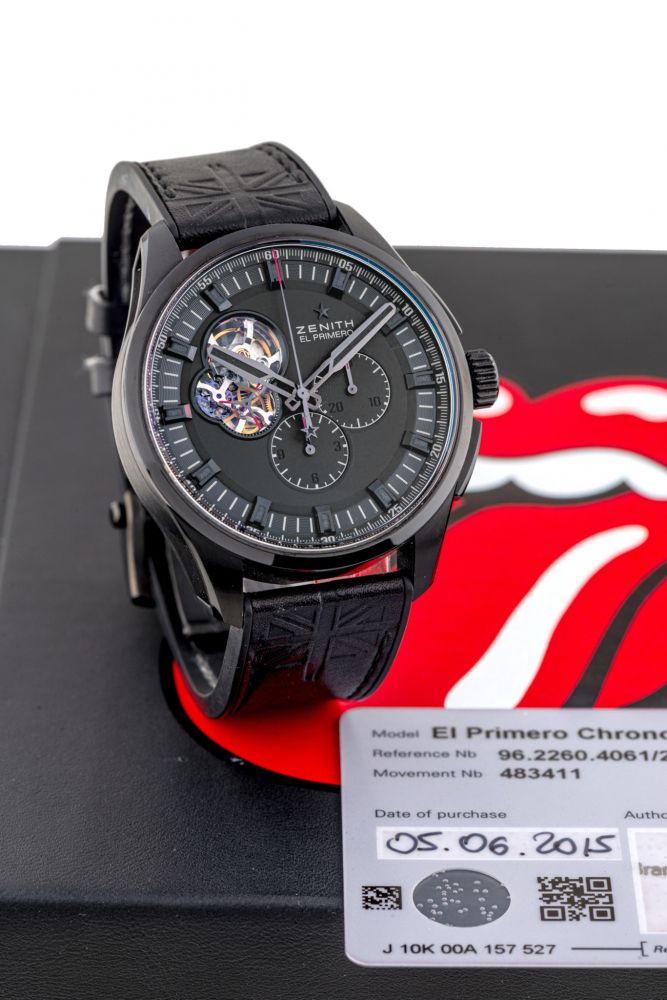 ZENITH, EL PRIMERO CHRONOMASTER, ROLLING STONES