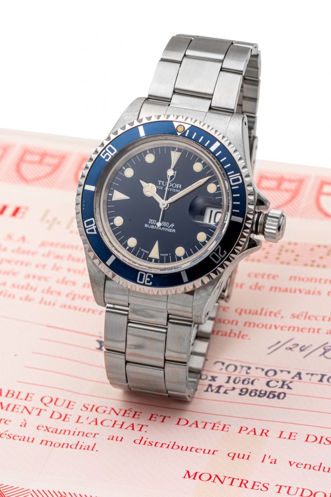 TUDOR, REF. 79090, SUBMARINER BLUE, STEEL