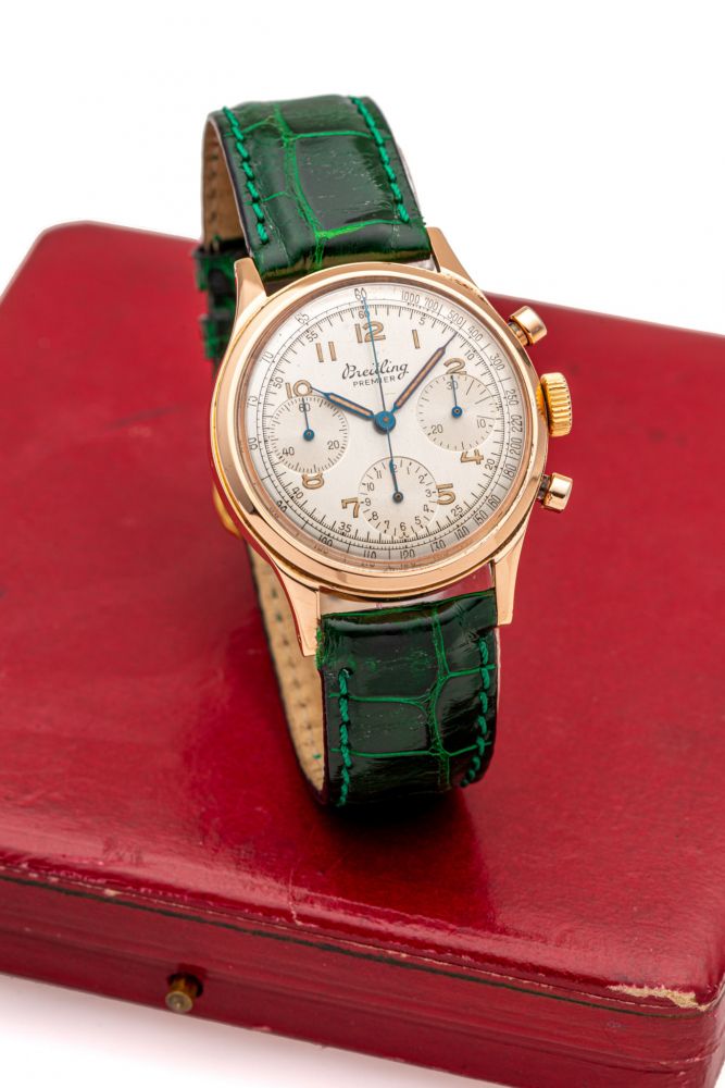 BREITLING, REF. 777, PREMIER, PINK GOLD