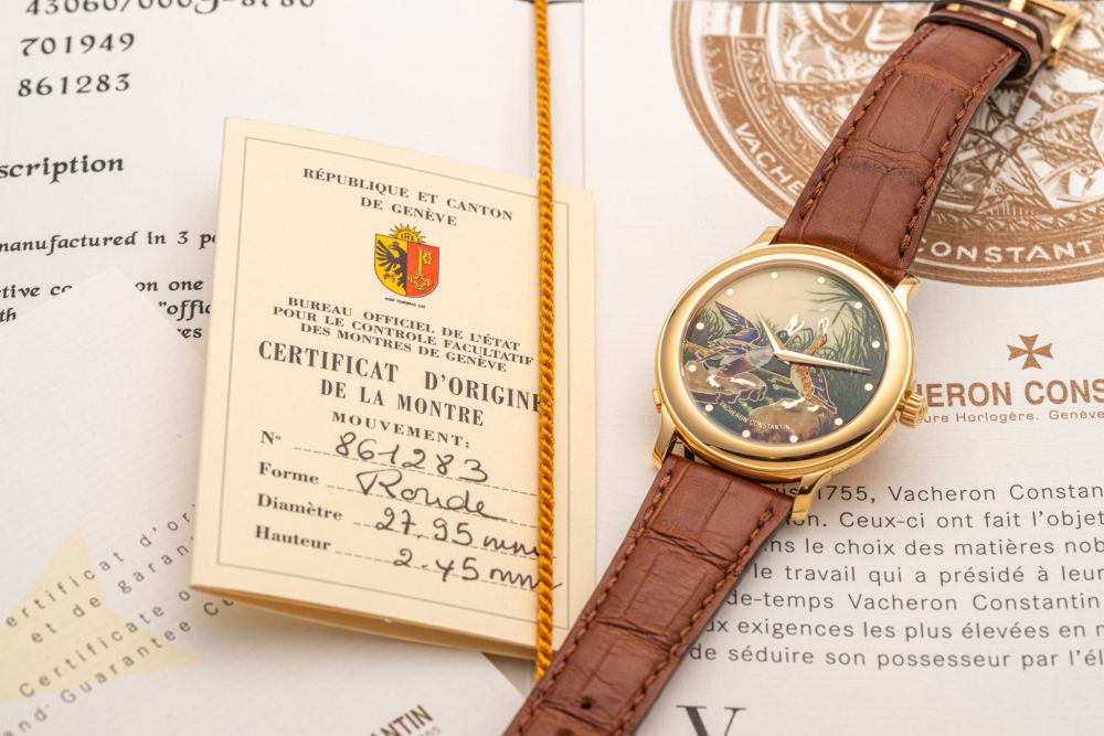 VACHERON CONSTANTIN, REF. 43060, LES CABINOTIERS “THE SHOVELER”, YELLOW GOLD, PIECE UNIQUE