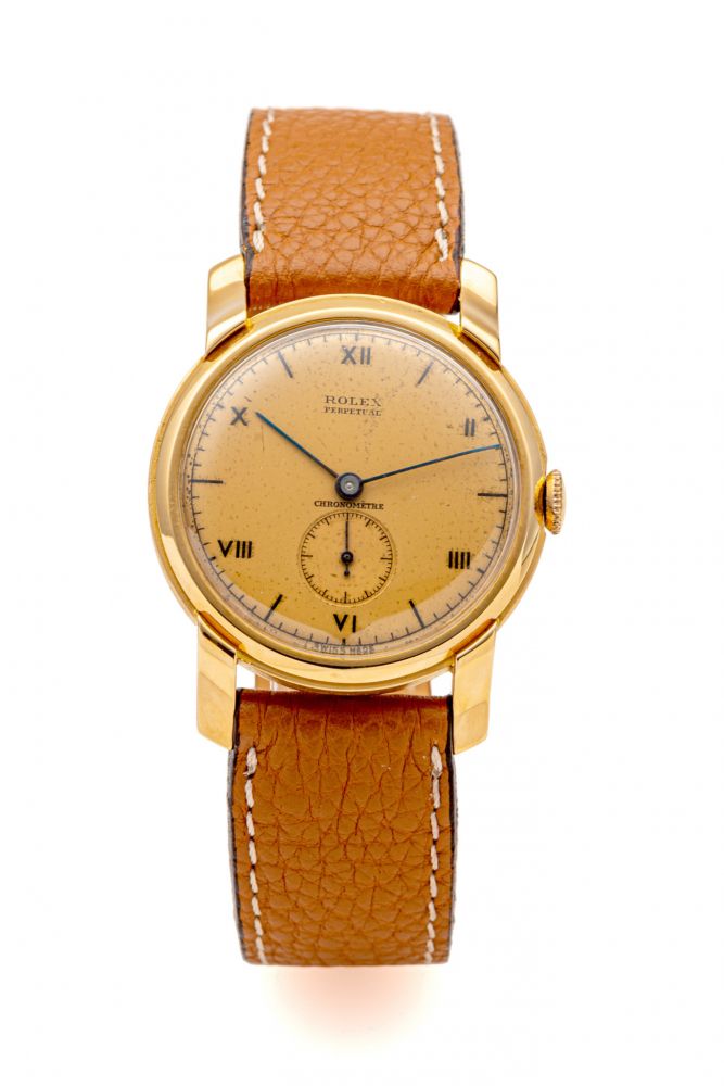 ROLEX, PERPETUAL, CHRONOMETER, PINK GOLD