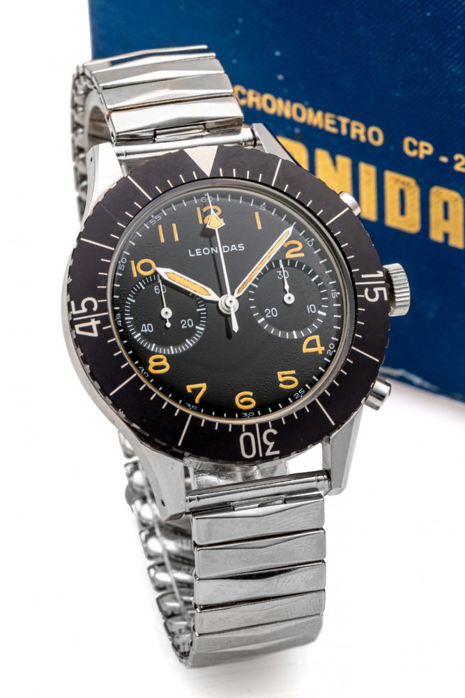 LEONIDAS, CP-2, MILITARY CHRONOGRAPH