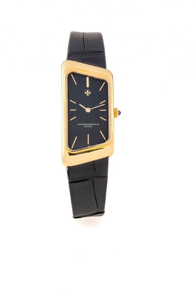 VACHERON CONSTANTIN, PRESTIGE DE LA FRANCE, BLACK DIAL, YELLOW GOLD