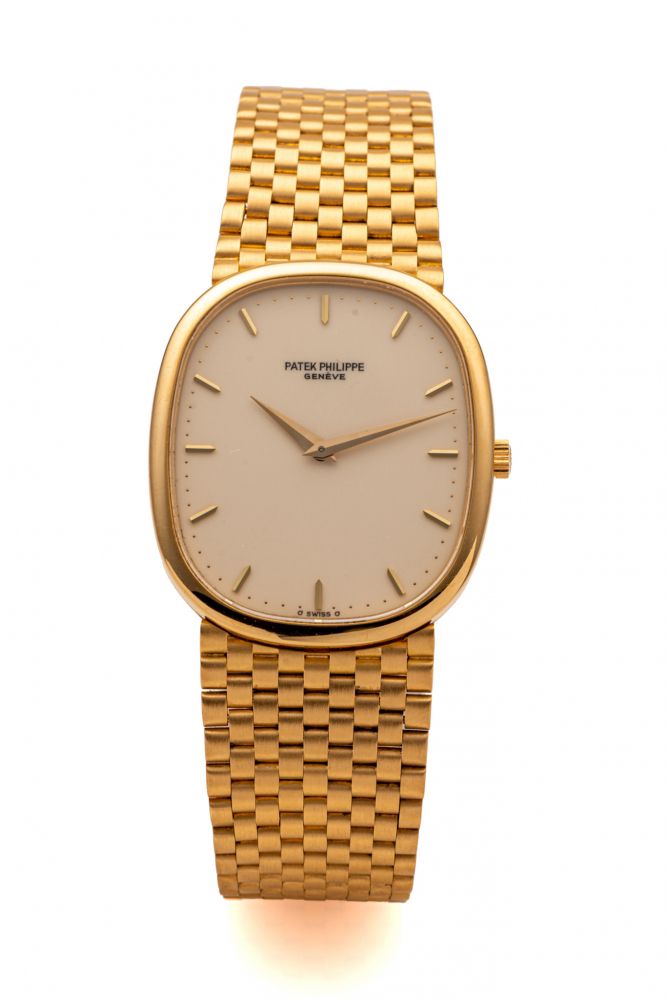 PATEK PHILIPPE, REF. 3838, ELLIPSE, YELLOW GOLD
