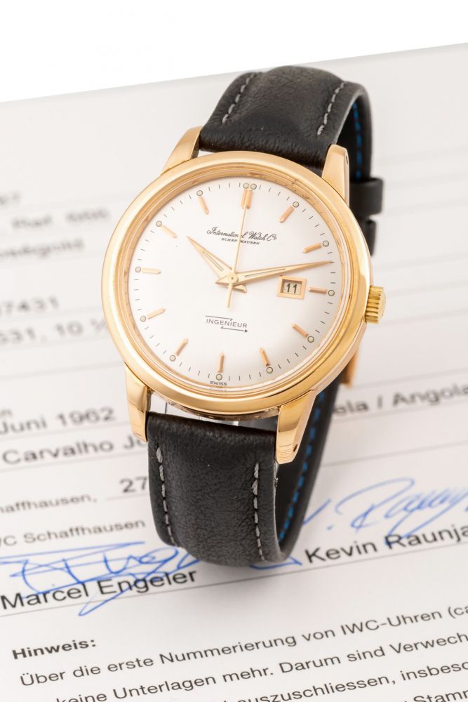IWC, REF. 666, INGENIEUR, PINK GOLD