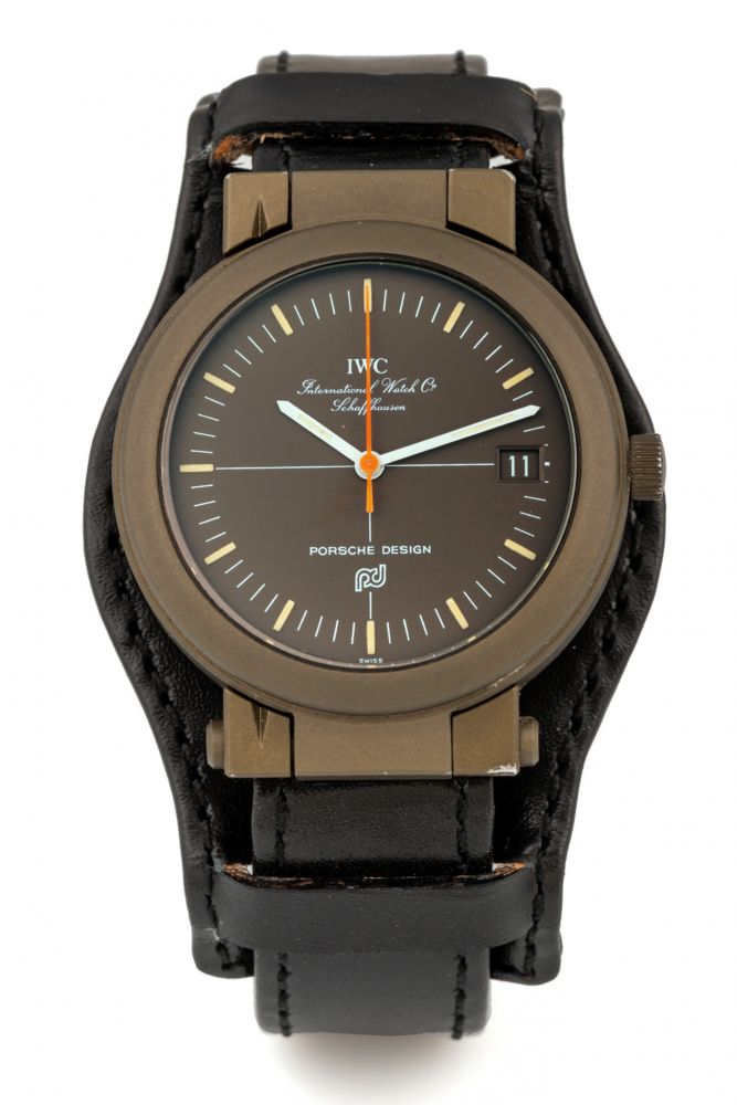 IWC, REF. 3510, PORSCHE DESIGN COMPASS, GREEN ALUMINIUM