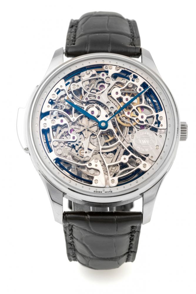 IWC, REF. 5241, PORTUGUESE SKELETON MINUTE REPEATER, WHITE GOLD