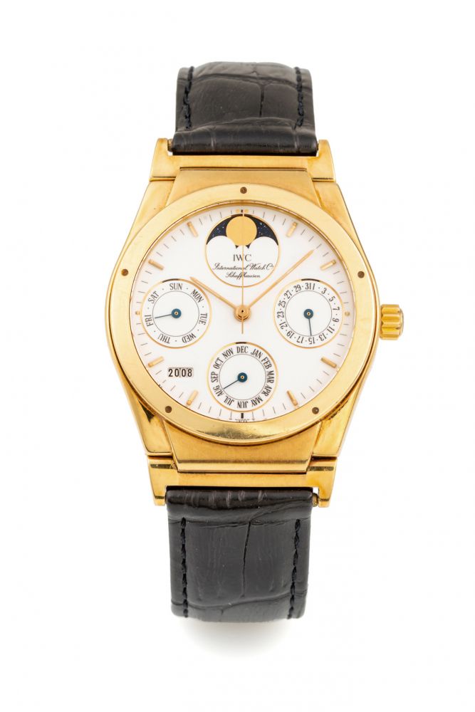 IWC, REF. 3540, INGENIEUR, PERPETUAL CALENDAR, GOLD
